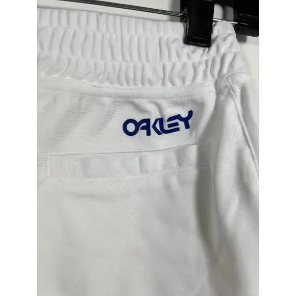 RARE - Vintage Oakley White Shorts Sz Small Coaching Athletic Y2K Running - Picture 2 of 9